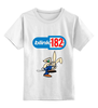 Заказать детскую футболку в Москве. Детская футболка классическая унисекс blink-182 rabbit от lozerkids - готовые дизайны и нанесение принтов.
