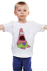 Заказать детскую футболку в Москве. Детская футболка классическая унисекс патрик от Лера Котова - готовые дизайны и нанесение принтов.