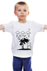 Заказать детскую футболку в Москве. Детская футболка классическая унисекс Дождь на острове от Dirty Bastard - готовые дизайны и нанесение принтов.
