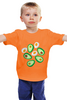 Заказать детскую футболку в Москве. Детская футболка классическая унисекс Салат от IrinkaArt  - готовые дизайны и нанесение принтов.