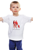 Заказать детскую футболку в Москве. Детская футболка классическая унисекс Красные туфли для крутого лука от ersta - готовые дизайны и нанесение принтов.