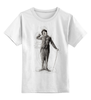 Заказать детскую футболку в Москве. Детская футболка классическая унисекс Charlie Chaplin от Leichenwagen - готовые дизайны и нанесение принтов.