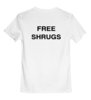 Заказать детскую футболку в Москве. Детская футболка классическая унисекс FREE SHRUGS от Mikhail Abushinov (MalumFox) - готовые дизайны и нанесение принтов.