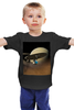 Заказать детскую футболку в Москве. Детская футболка классическая унисекс Космос от Violet - готовые дизайны и нанесение принтов.