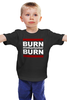 Заказать детскую футболку в Москве. Детская футболка классическая унисекс Burn! от gopotol - готовые дизайны и нанесение принтов.