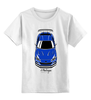 Заказать детскую футболку в Москве. Детская футболка классическая унисекс Subaru BRZ от Oleg Markaryan - готовые дизайны и нанесение принтов.