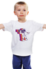 Заказать детскую футболку в Москве. Детская футболка классическая унисекс Космонавт от coolmag - готовые дизайны и нанесение принтов.