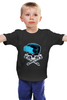 Заказать детскую футболку в Москве. Детская футболка классическая унисекс Череп в кепке от denis01001 - готовые дизайны и нанесение принтов.