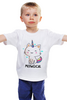 Заказать детскую футболку в Москве. Детская футболка классическая унисекс Кот Единорог от MariYang  - готовые дизайны и нанесение принтов.