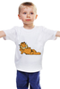 Заказать детскую футболку в Москве. Детская футболка классическая унисекс Гарфилд от YellowCloverShop - готовые дизайны и нанесение принтов.