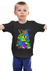 Заказать детскую футболку в Москве. Детская футболка классическая унисекс Горные Олени от printik - готовые дизайны и нанесение принтов.