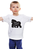 Заказать детскую футболку в Москве. Детская футболка классическая унисекс Горилла от trugift - готовые дизайны и нанесение принтов.