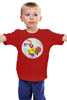 Заказать детскую футболку в Москве. Детская футболка классическая унисекс Зайка от mrs-snit@yandex.ru - готовые дизайны и нанесение принтов.