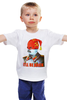 Заказать детскую футболку в Москве. Детская футболка классическая унисекс Сталин - Я вернусь от Leichenwagen - готовые дизайны и нанесение принтов.