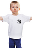 Заказать детскую футболку в Москве. Детская футболка классическая унисекс Нью-Йо́рк от queen  - готовые дизайны и нанесение принтов.