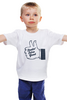 Заказать детскую футболку в Москве. Детская футболка классическая унисекс Feelin' good! от geekbox - готовые дизайны и нанесение принтов.