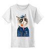 Заказать детскую футболку в Москве. Детская футболка классическая унисекс kitty от Gazimpa - готовые дизайны и нанесение принтов.