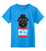 Заказать детскую футболку в Москве. Детская футболка классическая унисекс Pug x Run Dmc от coolmag - готовые дизайны и нанесение принтов.