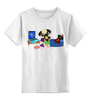 Заказать детскую футболку в Москве. Детская футболка классическая унисекс Мопс-геймер от NorrD - готовые дизайны и нанесение принтов.