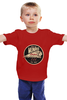 Заказать детскую футболку в Москве. Детская футболка классическая унисекс The Spirit Of Munro. Indian от madwheelz - готовые дизайны и нанесение принтов.