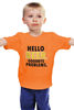 Заказать детскую футболку в Москве. Детская футболка классическая унисекс Hello Beer от skynatural - готовые дизайны и нанесение принтов.