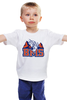 Заказать детскую футболку в Москве. Детская футболка классическая унисекс Реальные Парни (Blue Mountain State) BMS от coolmag - готовые дизайны и нанесение принтов.