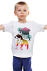 Заказать детскую футболку в Москве. Детская футболка классическая унисекс Собака - охранник от Stil na yarkosti - готовые дизайны и нанесение принтов.