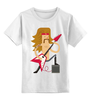 Заказать детскую футболку в Москве. Детская футболка классическая унисекс Рок Звезда (Rock Star) от coolmag - готовые дизайны и нанесение принтов.