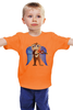 Заказать детскую футболку в Москве. Детская футболка классическая унисекс Обезьянка музыкант от melnikov-lab - готовые дизайны и нанесение принтов.