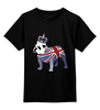 Заказать детскую футболку в Москве. Детская футболка классическая унисекс English Bulldog от pangeaaffair - готовые дизайны и нанесение принтов.
