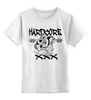 Заказать детскую футболку в Москве. Детская футболка классическая унисекс HARDCORE от Серега Шнайдер - готовые дизайны и нанесение принтов.