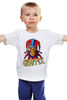 Заказать детскую футболку в Москве. Детская футболка классическая унисекс Злой Шут от Leichenwagen - готовые дизайны и нанесение принтов.