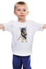 Заказать детскую футболку в Москве. Детская футболка классическая унисекс Модный бульдог от ПРИНТЫ ПЕЧАТЬ  - готовые дизайны и нанесение принтов.
