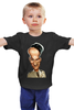 Заказать детскую футболку в Москве. Детская футболка классическая унисекс Louis de Funes от Leichenwagen - готовые дизайны и нанесение принтов.