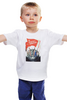 Заказать детскую футболку в Москве. Детская футболка классическая унисекс Советский плакат, 1933 г. от posterman - готовые дизайны и нанесение принтов.