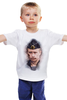 Заказать детскую футболку в Москве. Детская футболка классическая унисекс Putin от Pinky-Winky - готовые дизайны и нанесение принтов.