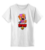 Заказать детскую футболку в Москве. Детская футболка классическая унисекс BRAWL STARS SANDY  от geekbox - готовые дизайны и нанесение принтов.
