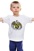 Заказать детскую футболку в Москве. Детская футболка классическая унисекс Сова                                     от Жанна Саар - готовые дизайны и нанесение принтов.