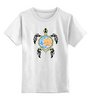 Заказать детскую футболку в Москве. Детская футболка классическая унисекс Черепаха от Soluvel  - готовые дизайны и нанесение принтов.