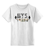 Заказать детскую футболку в Москве. Детская футболка классическая унисекс BTS бтс  от MariYang  - готовые дизайны и нанесение принтов.