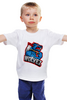 Заказать детскую футболку в Москве. Детская футболка классическая унисекс Wolvez от THE_NISE  - готовые дизайны и нанесение принтов.