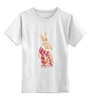 Заказать детскую футболку в Москве. Детская футболка классическая унисекс Кролик от THE_NISE  - готовые дизайны и нанесение принтов.