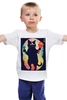 Заказать детскую футболку в Москве. Детская футболка классическая унисекс Котофей 3 от Алексс Неро - готовые дизайны и нанесение принтов.