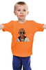 Заказать детскую футболку в Москве. Детская футболка классическая унисекс Ганди хипстер от skynatural - готовые дизайны и нанесение принтов.