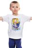 Заказать детскую футболку в Москве. Детская футболка классическая унисекс Ангел-звезда от Яна Иванчина - готовые дизайны и нанесение принтов.