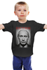 Заказать детскую футболку в Москве. Детская футболка классическая унисекс Путин от Сергей Дульнев - готовые дизайны и нанесение принтов.