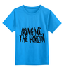 Заказать детскую футболку в Москве. Детская футболка классическая унисекс Bring Me The Horizon от BURNSHIRTS - готовые дизайны и нанесение принтов.