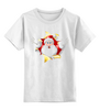 Заказать детскую футболку в Москве. Детская футболка классическая унисекс Новогодняя от T-shirt print  - готовые дизайны и нанесение принтов.