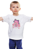 Заказать детскую футболку в Москве. Детская футболка классическая унисекс Девочка от aleks_say - готовые дизайны и нанесение принтов.