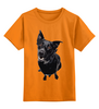 Заказать детскую футболку в Москве. Детская футболка классическая унисекс Собака от BAD OWL - готовые дизайны и нанесение принтов.